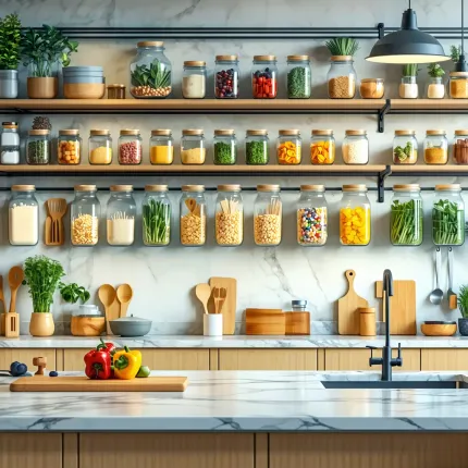 Организация хранения на кухне: как превратить хаос в идеальный порядок