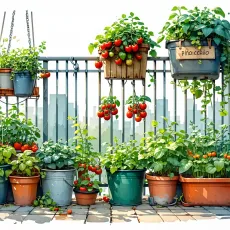 Как вырастить овощи на балконе: Полный гид для городских жителей